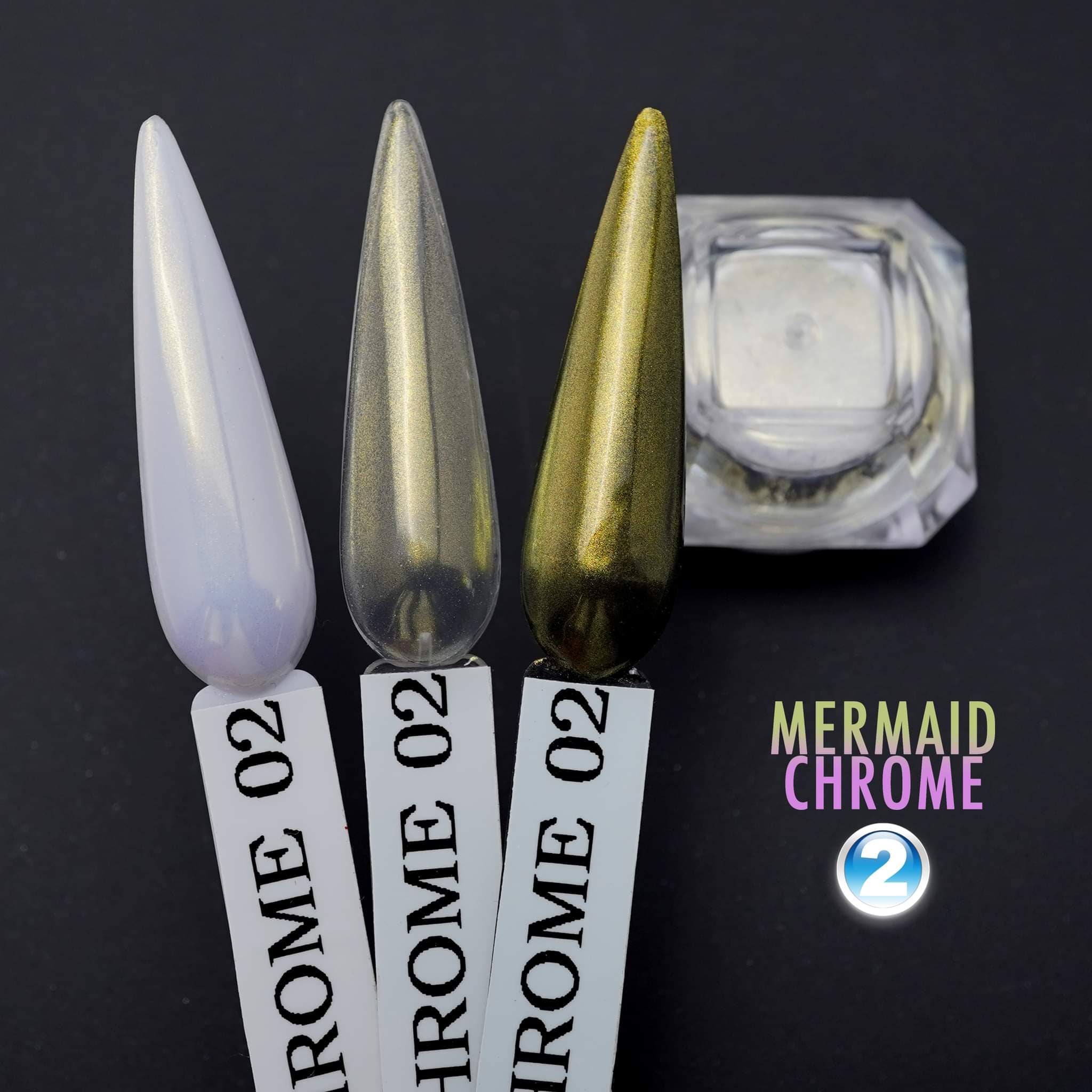 Mermaid Chrome 0.9gr - Set 6 Colors