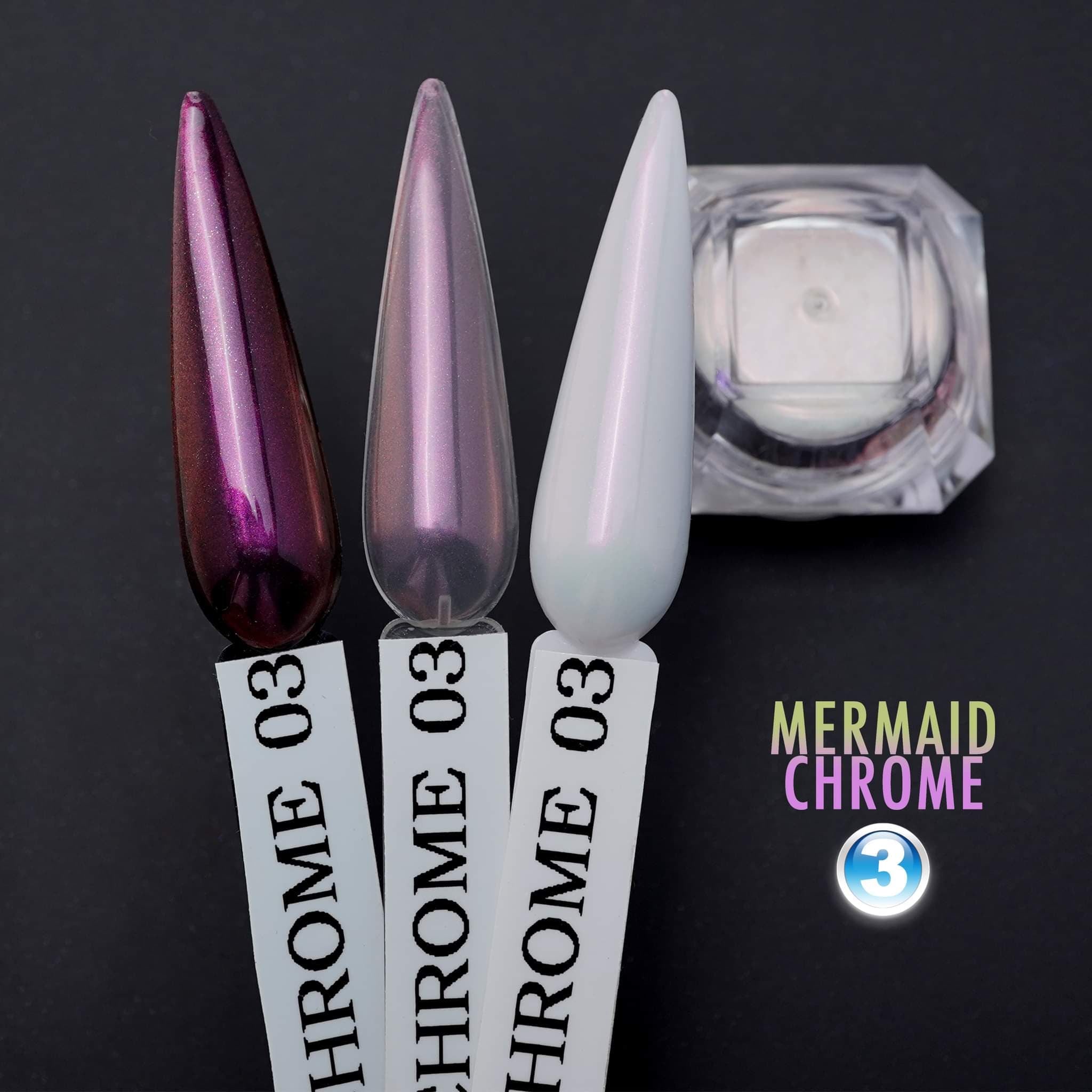 Mermaid Chrome 0.9gr - Set 6 Colors