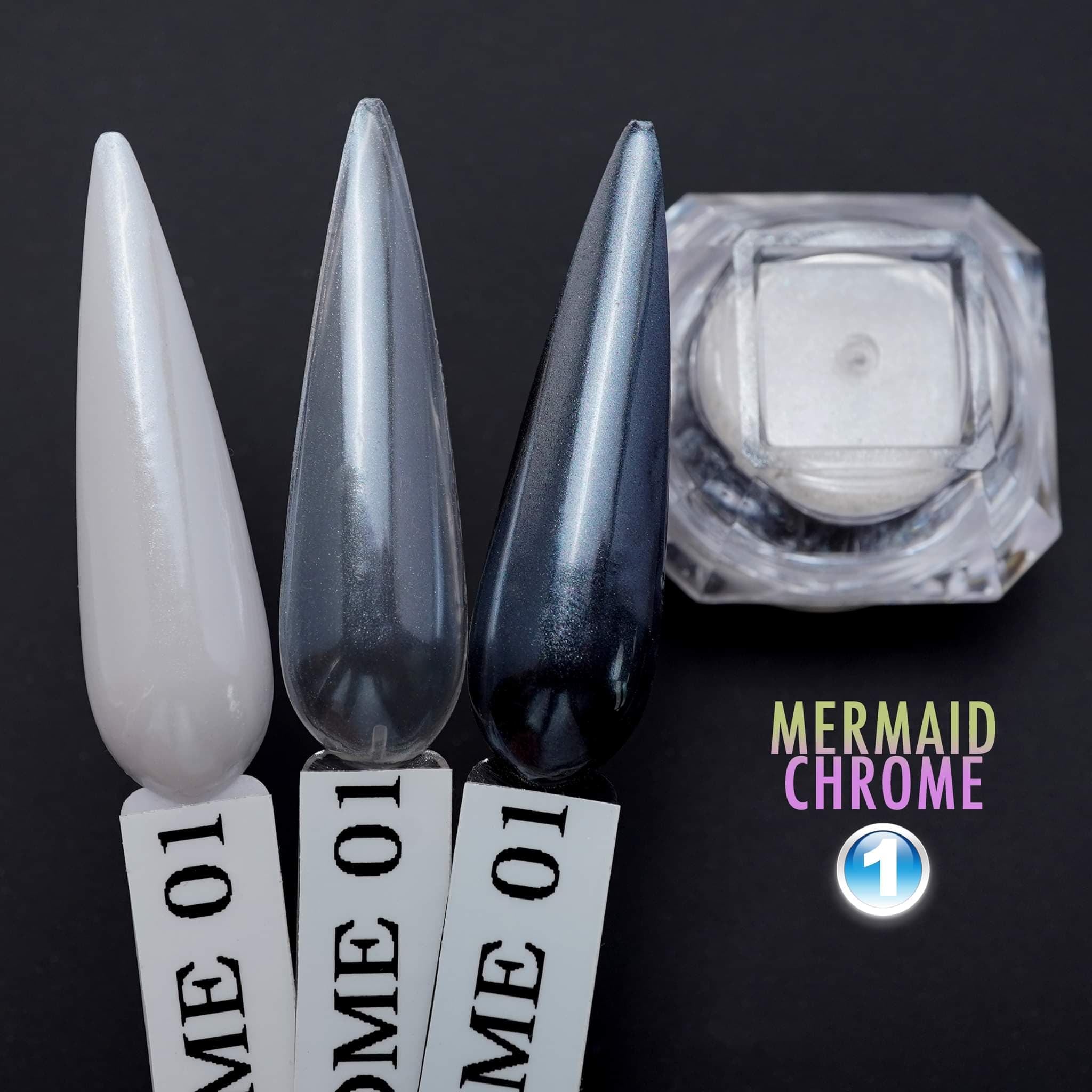 Mermaid Chrome 0.9gr - Set 6 Colors