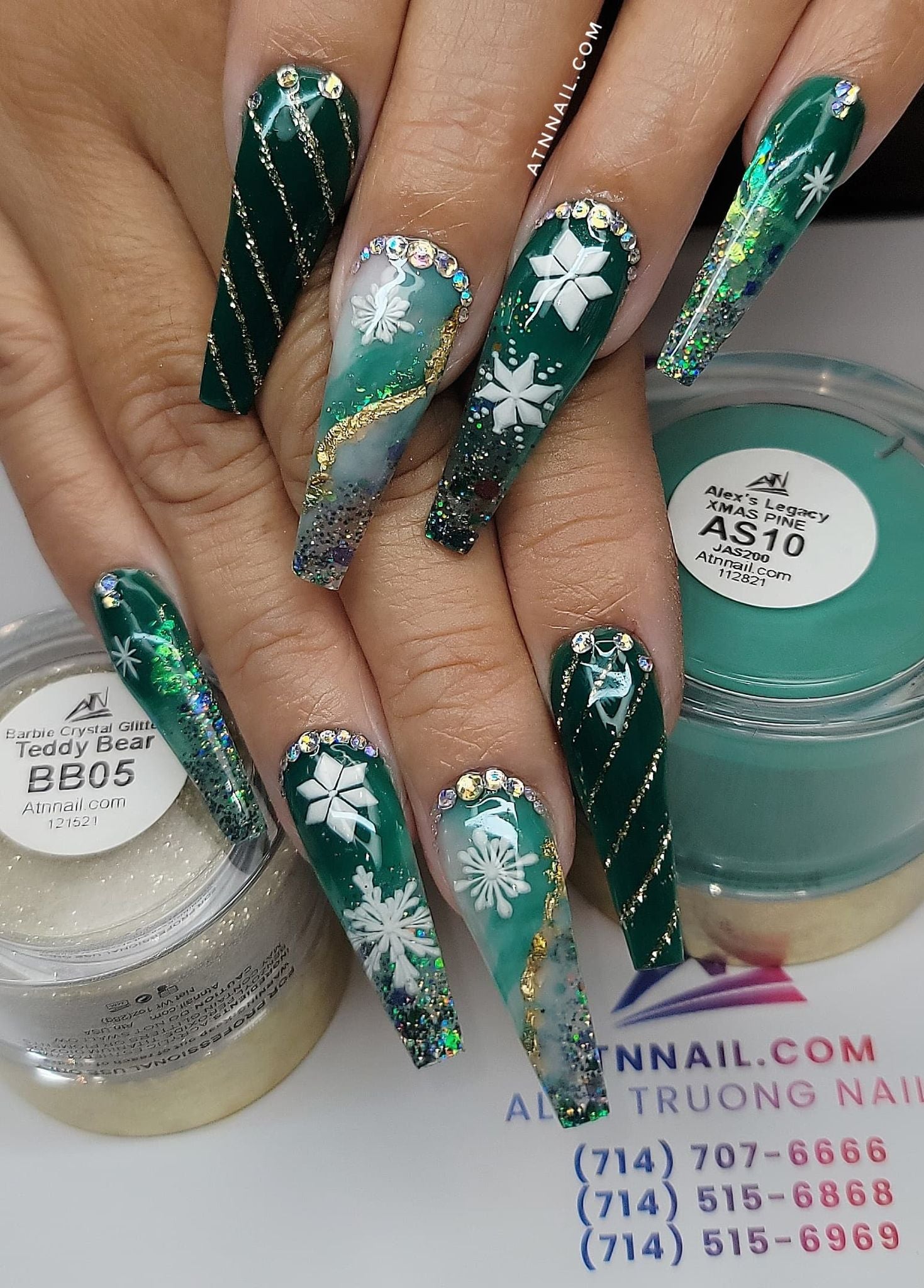 Alex’s Legacy Acrylic Powder - Set AS 18 Colors
