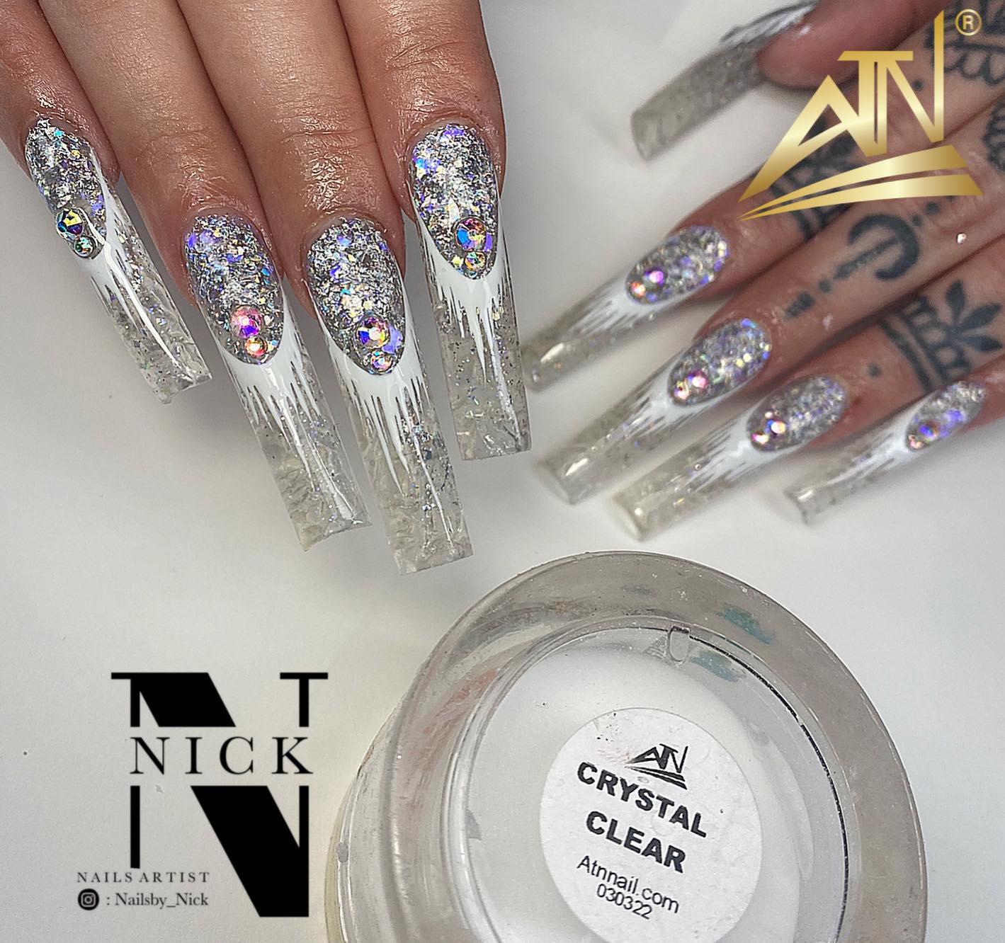 Crystal Clear Acrylic Powder