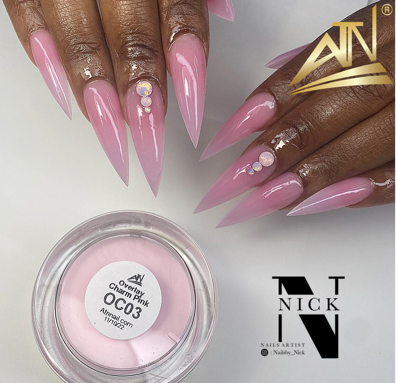 Light Overlay Acrylic Powder - Set OC 15 Colors