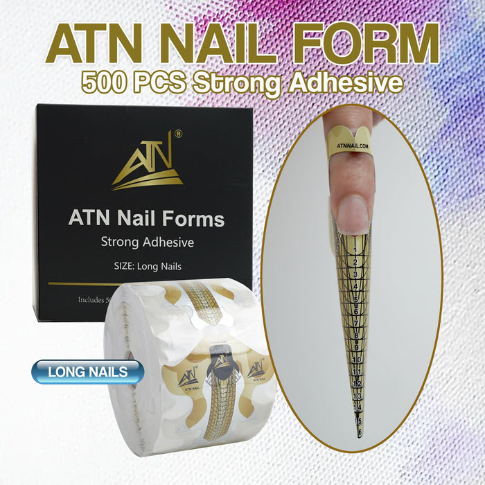 ATN NAILS FORM - STRONG ADHESIVE | 500pcs/box