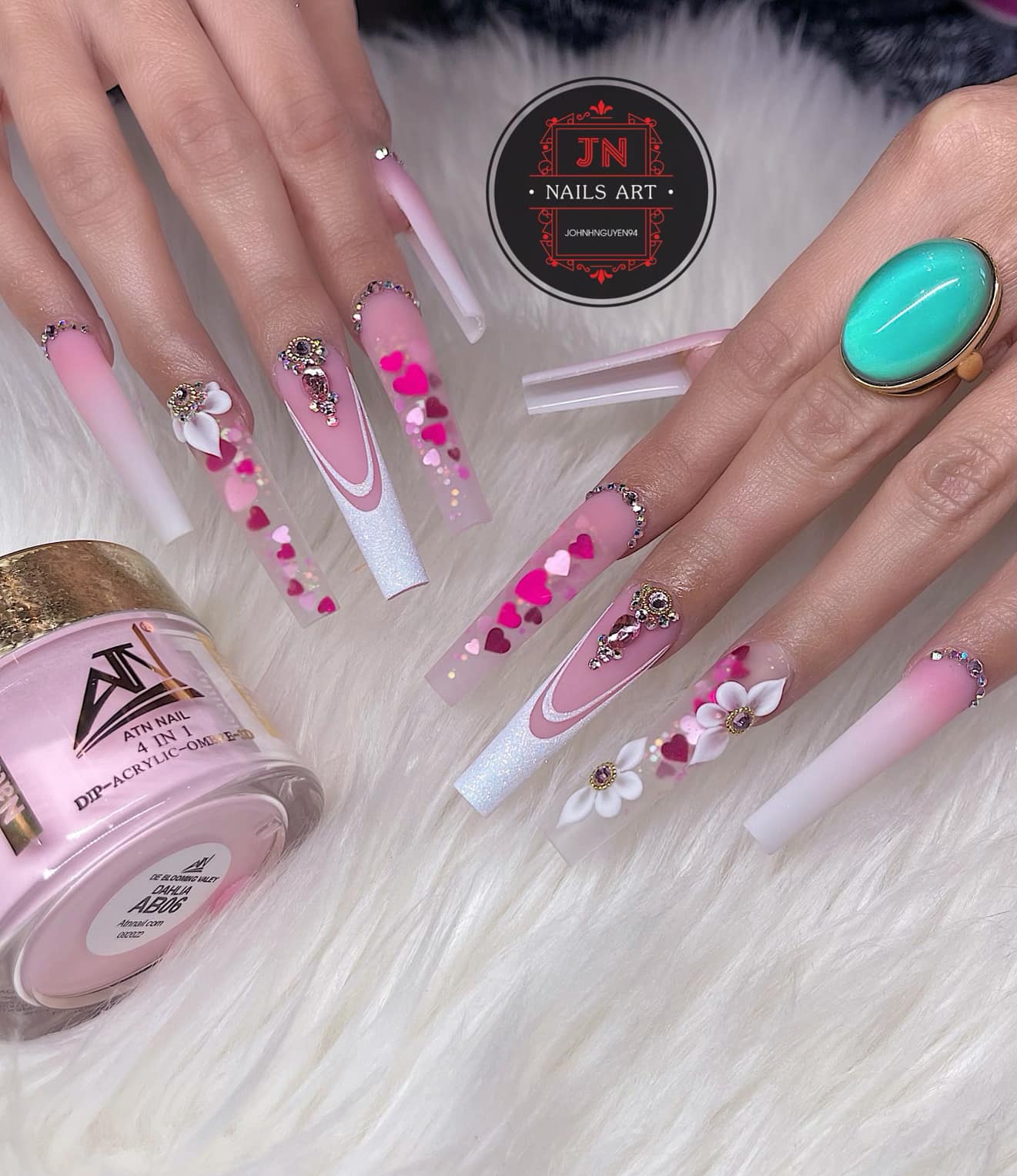 Alex Blooming Valley Nude Acrylic Powder – Set AB 18 Colors