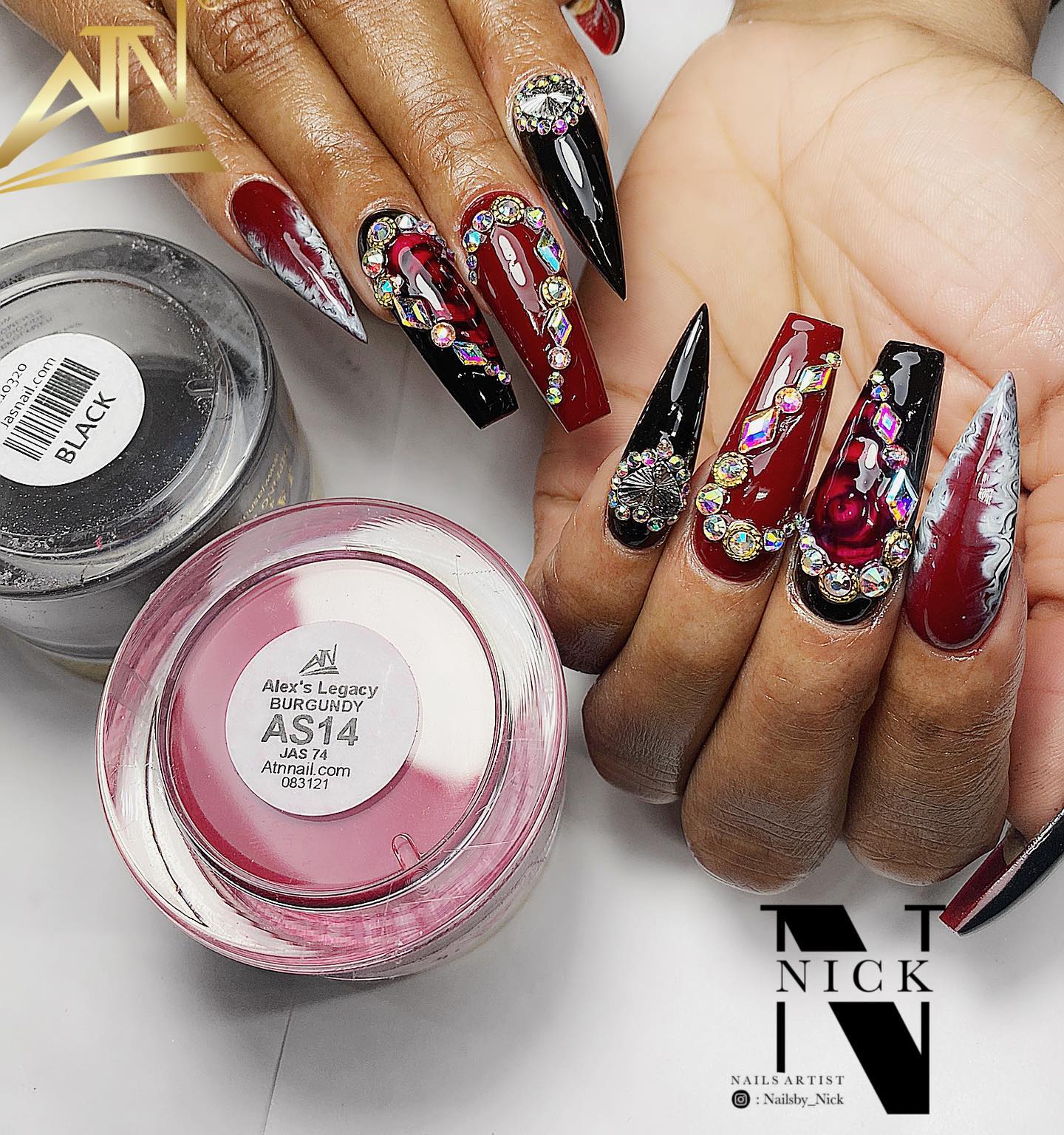 Alex’s Legacy Acrylic Powder - Set AS 18 Colors