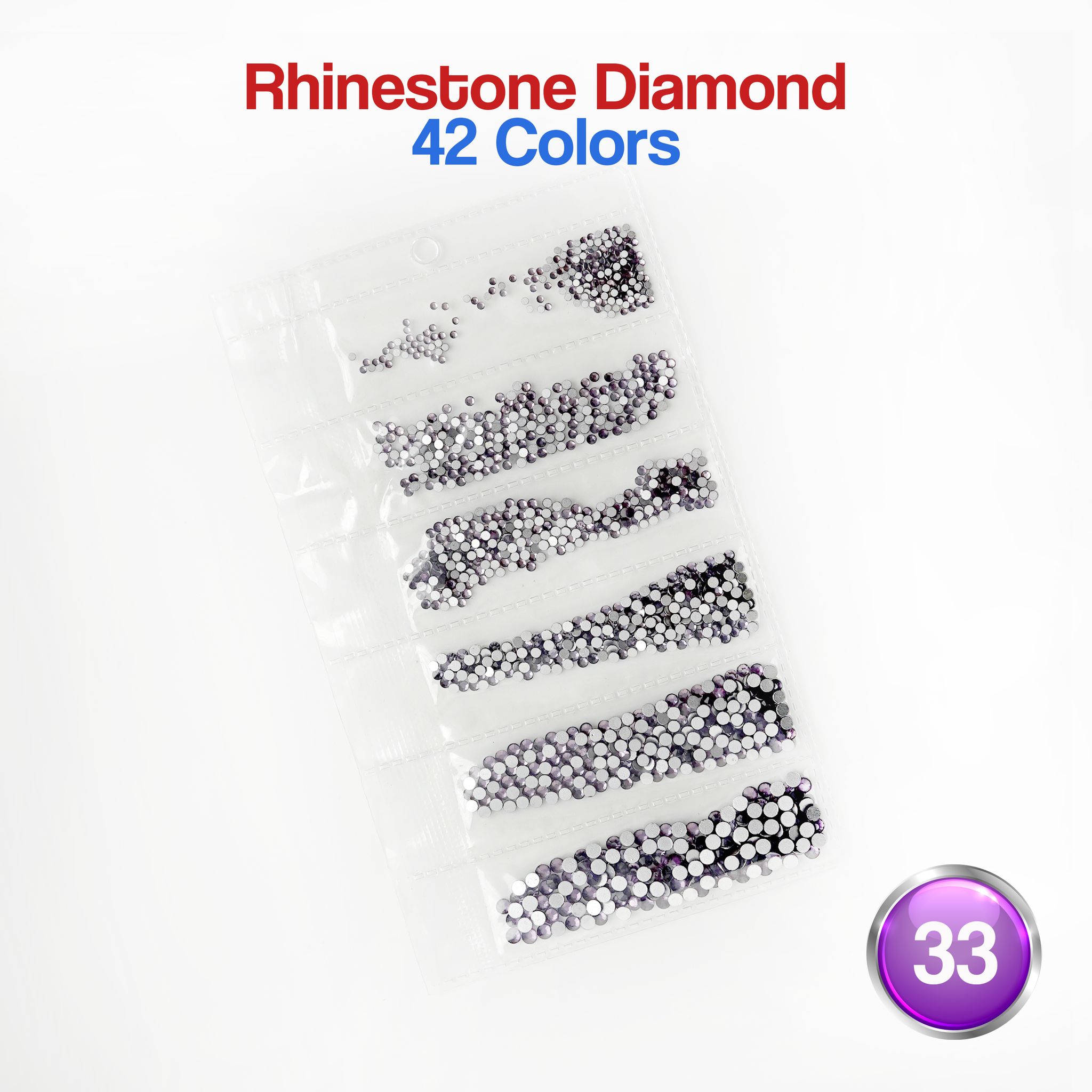 Rhinestone Flat Back | 42 Colors