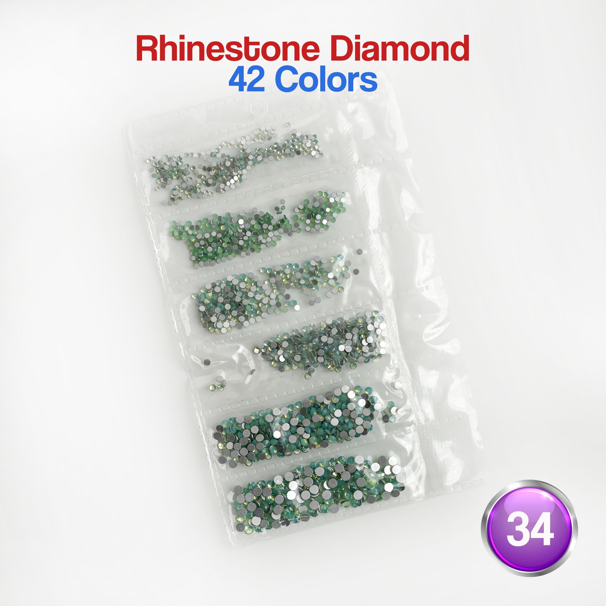 Rhinestone Flat Back | 42 Colors
