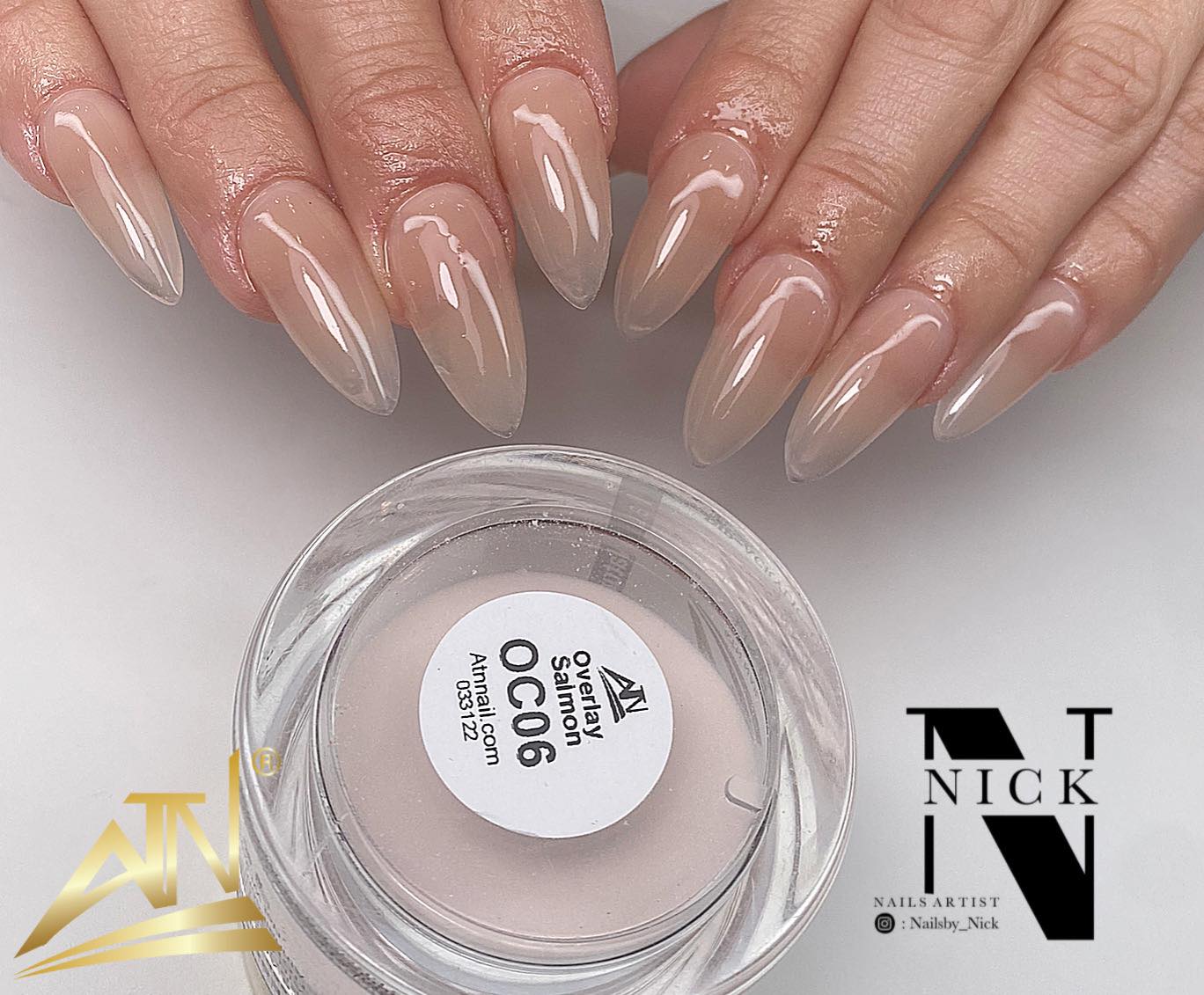 Light Overlay Acrylic Powder - Set OC 15 Colors