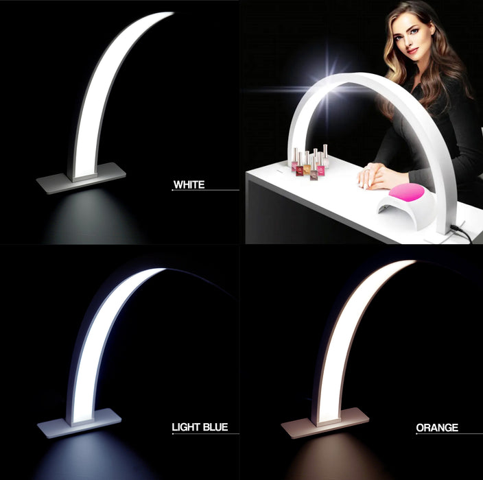 LED MOON LIGHT  for MANICURE TABLE - 3 COLORS TONE