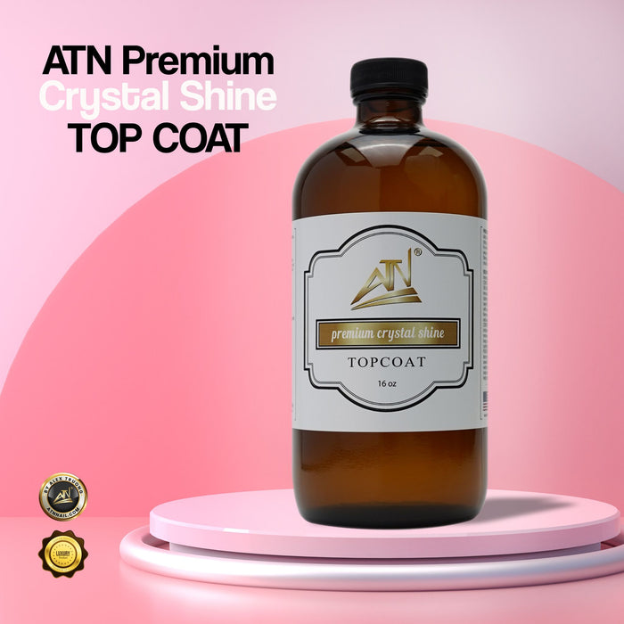 ATN REGULAR TOP-BASE COAT ( for lacquer) - REFILL 16oz