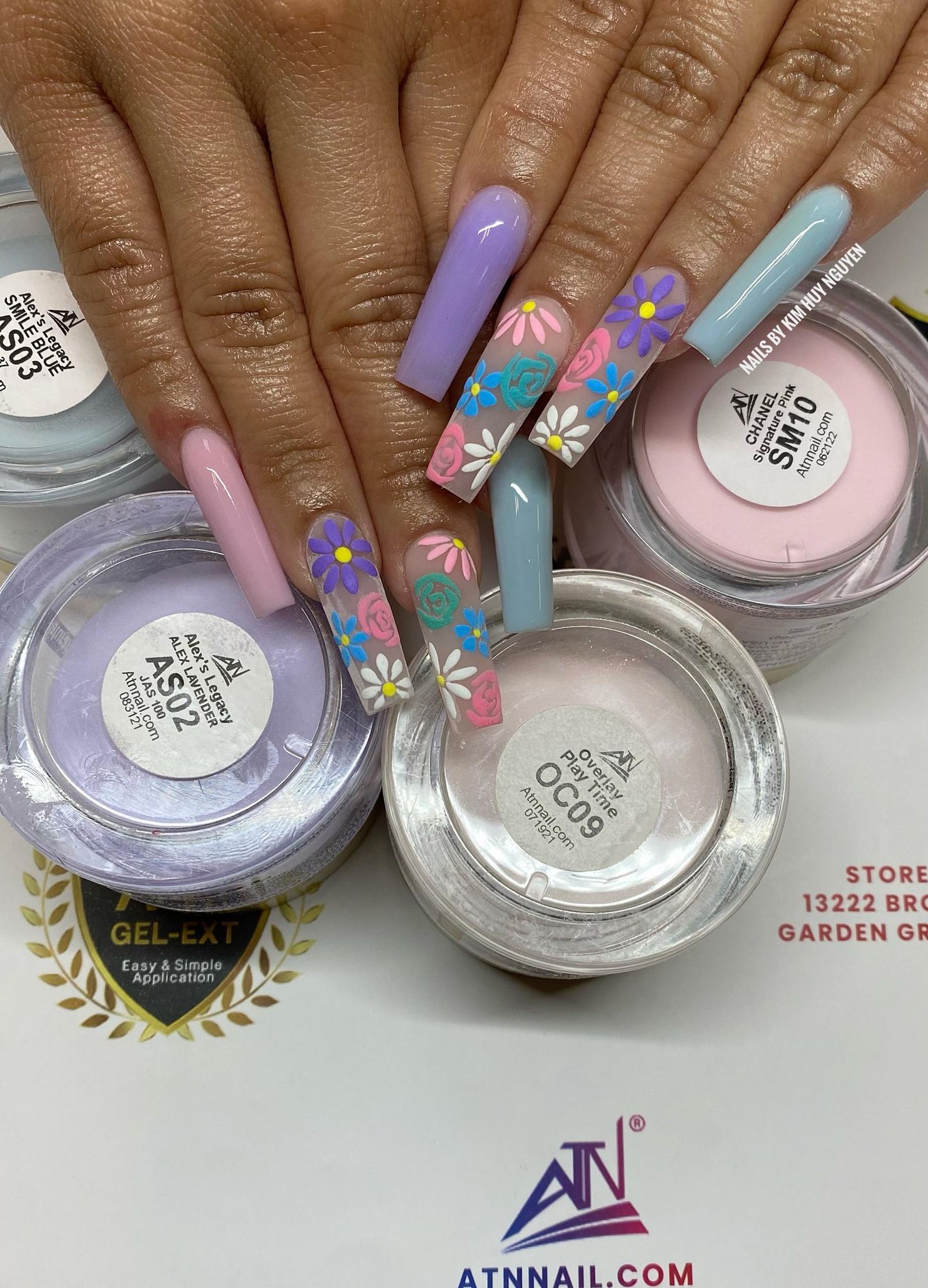 Alex’s Legacy Acrylic Powder - Set AS 18 Colors