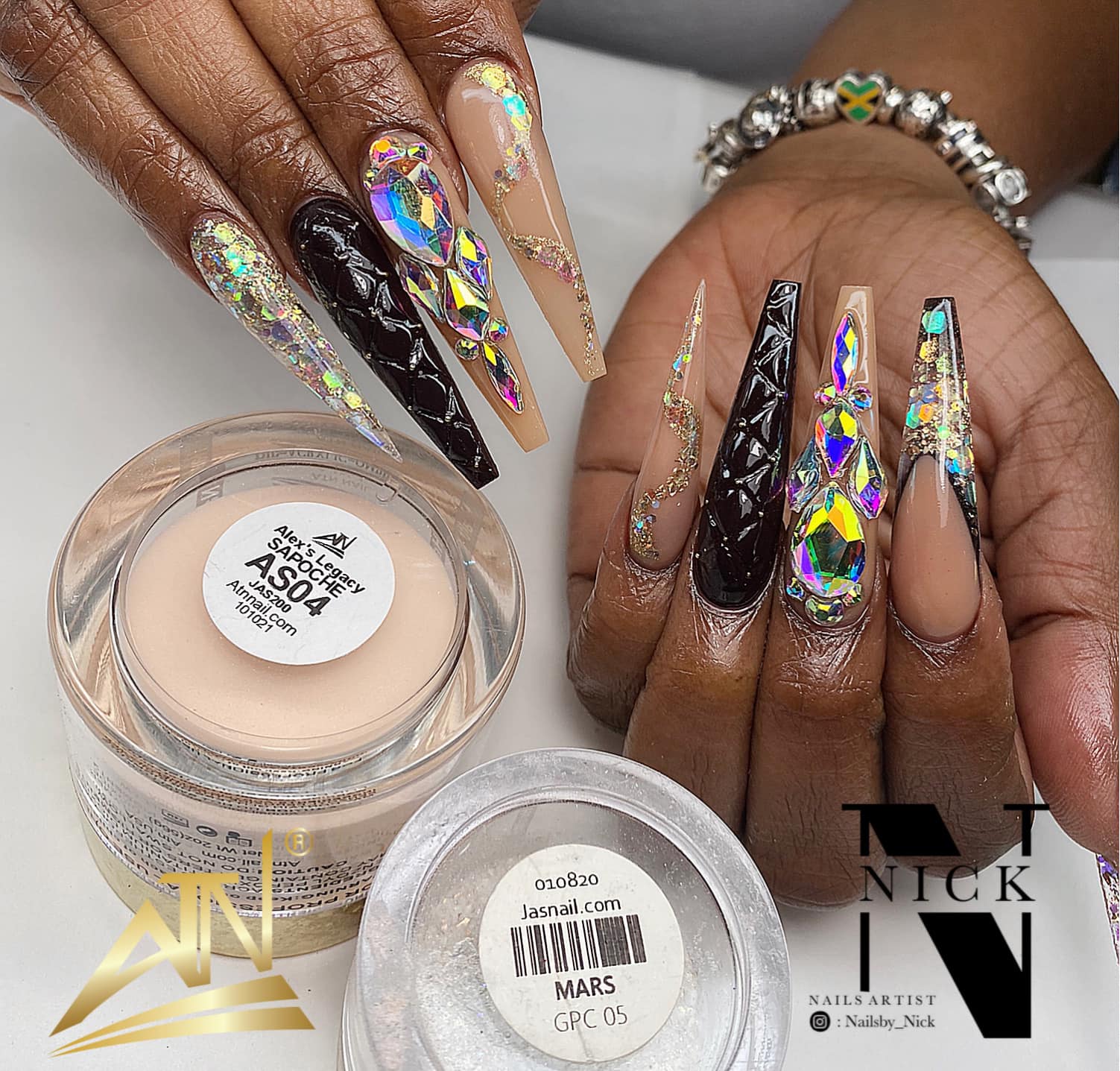 Alex’s Legacy Acrylic Powder - Set AS 18 Colors