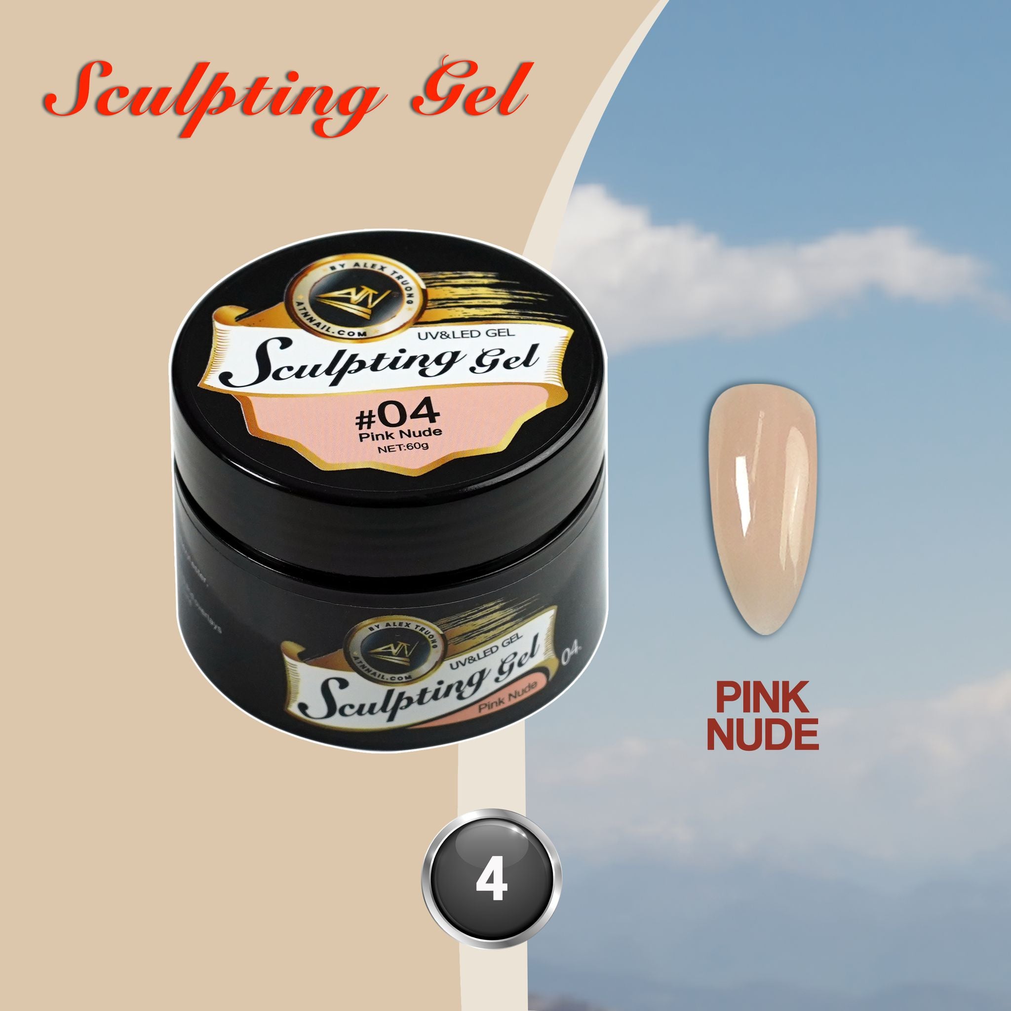 ATN SCULPTING GEL _BUILDER GEL - 15 MÀU