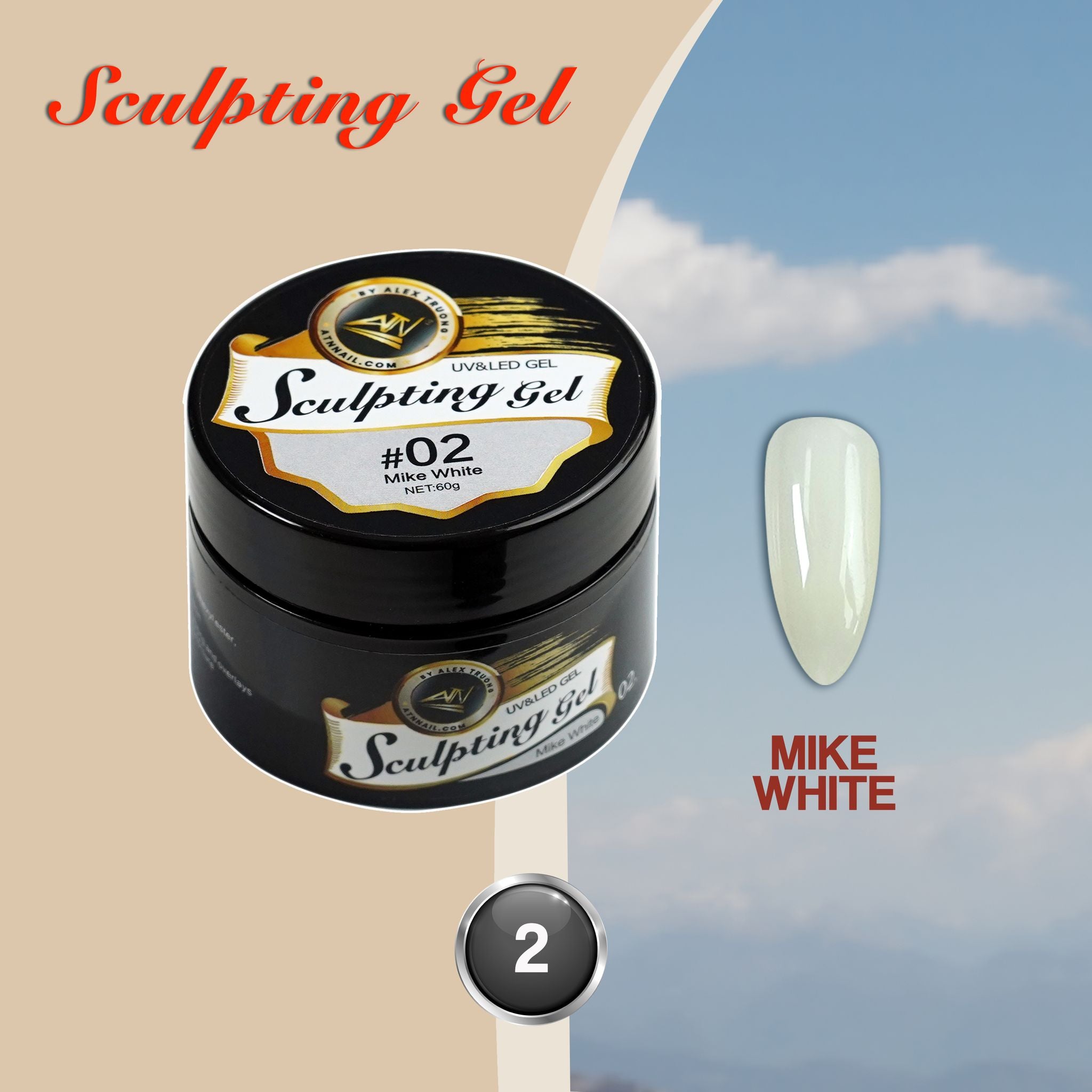 ATN SCULPTING GEL _BUILDER GEL - 15 MÀU