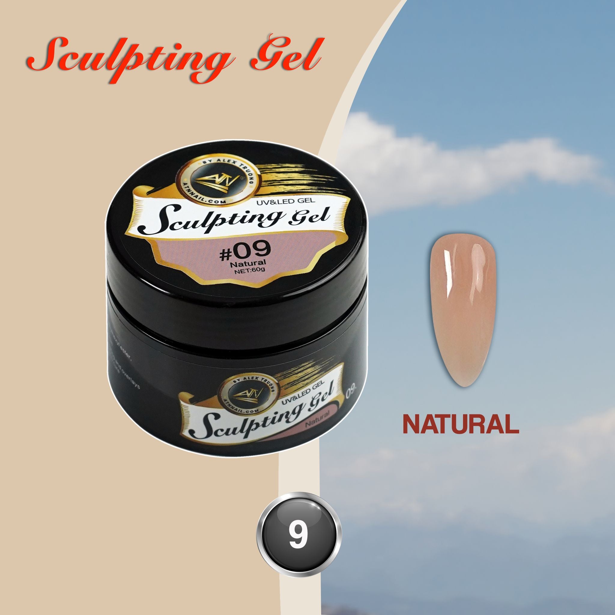ATN SCULPTING GEL _BUILDER GEL - 15 MÀU