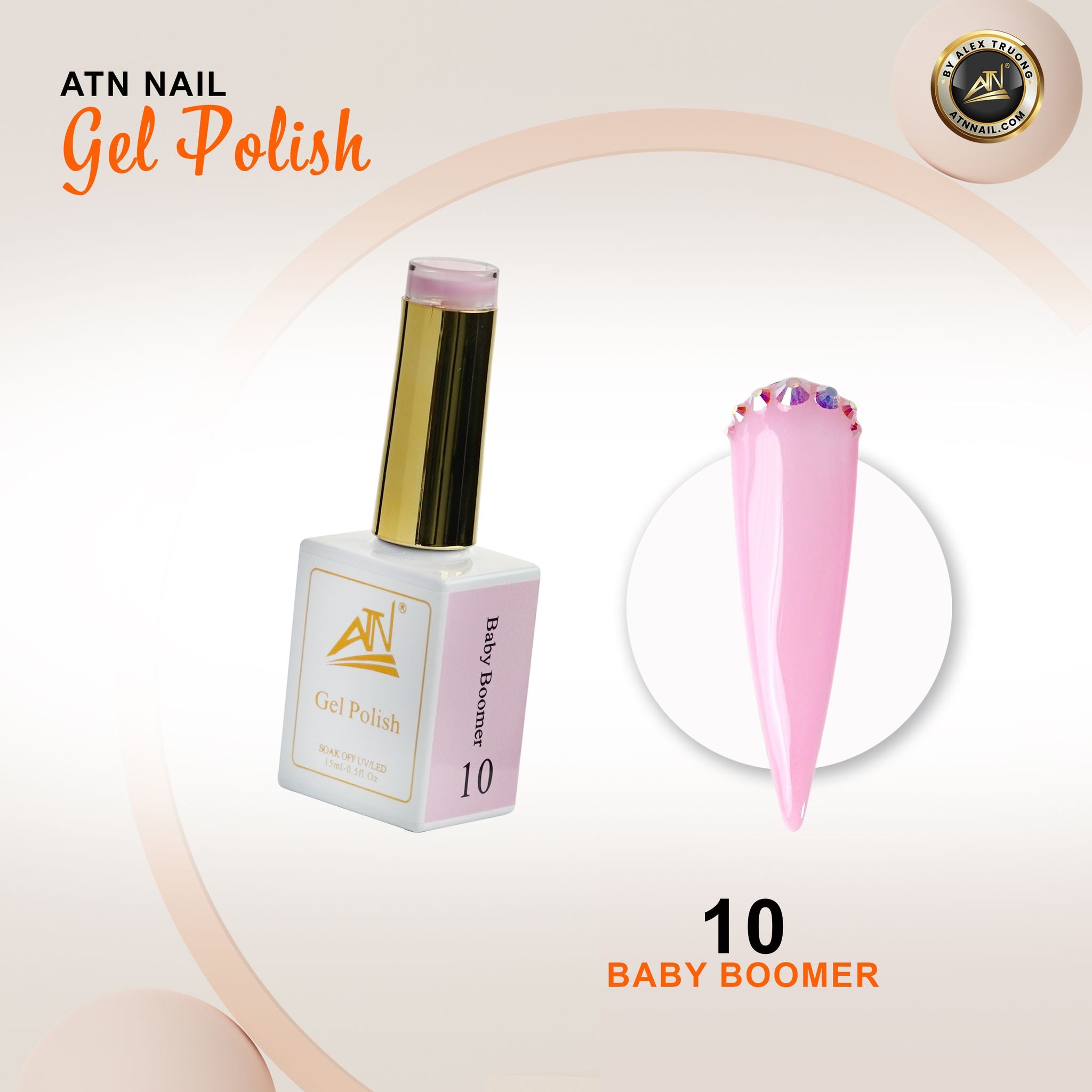 ATN Nude Gel Polish - 12 Colors