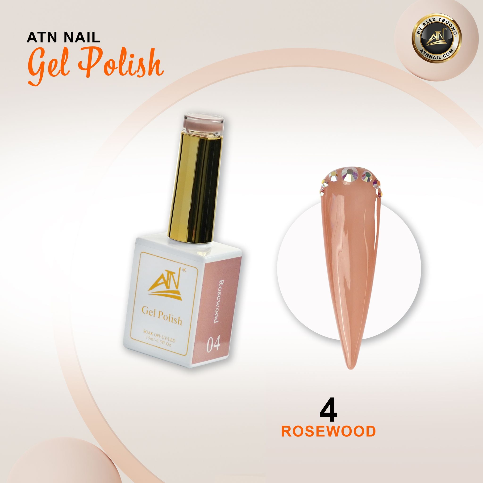 ATN Nude Gel Polish - 12 Colors