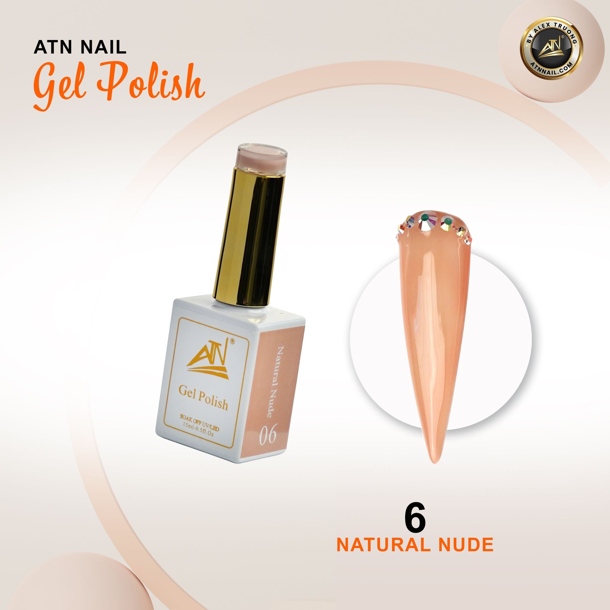 ATN Nude Gel Polish - 12 Colors