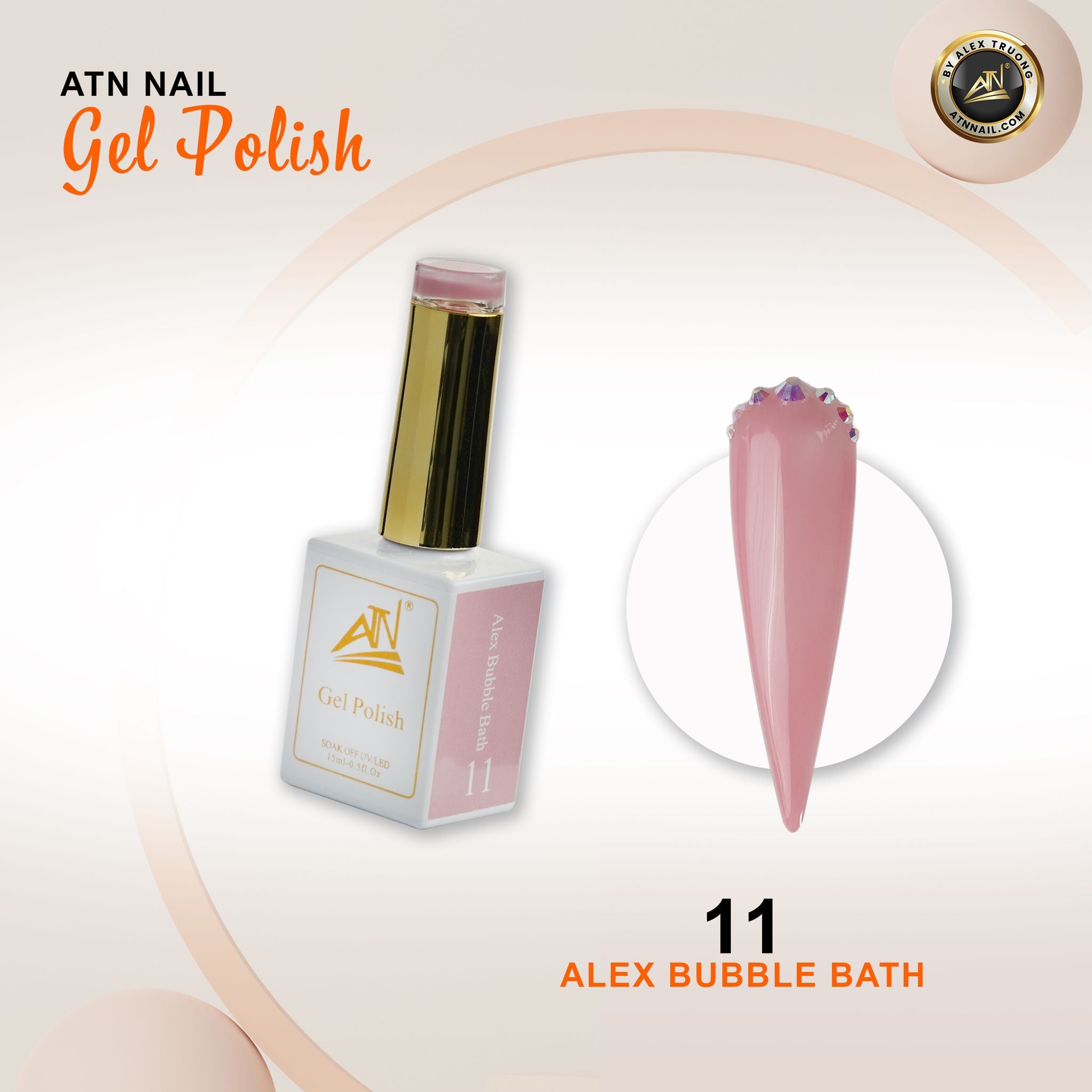 ATN Nude Gel Polish - 12 Colors