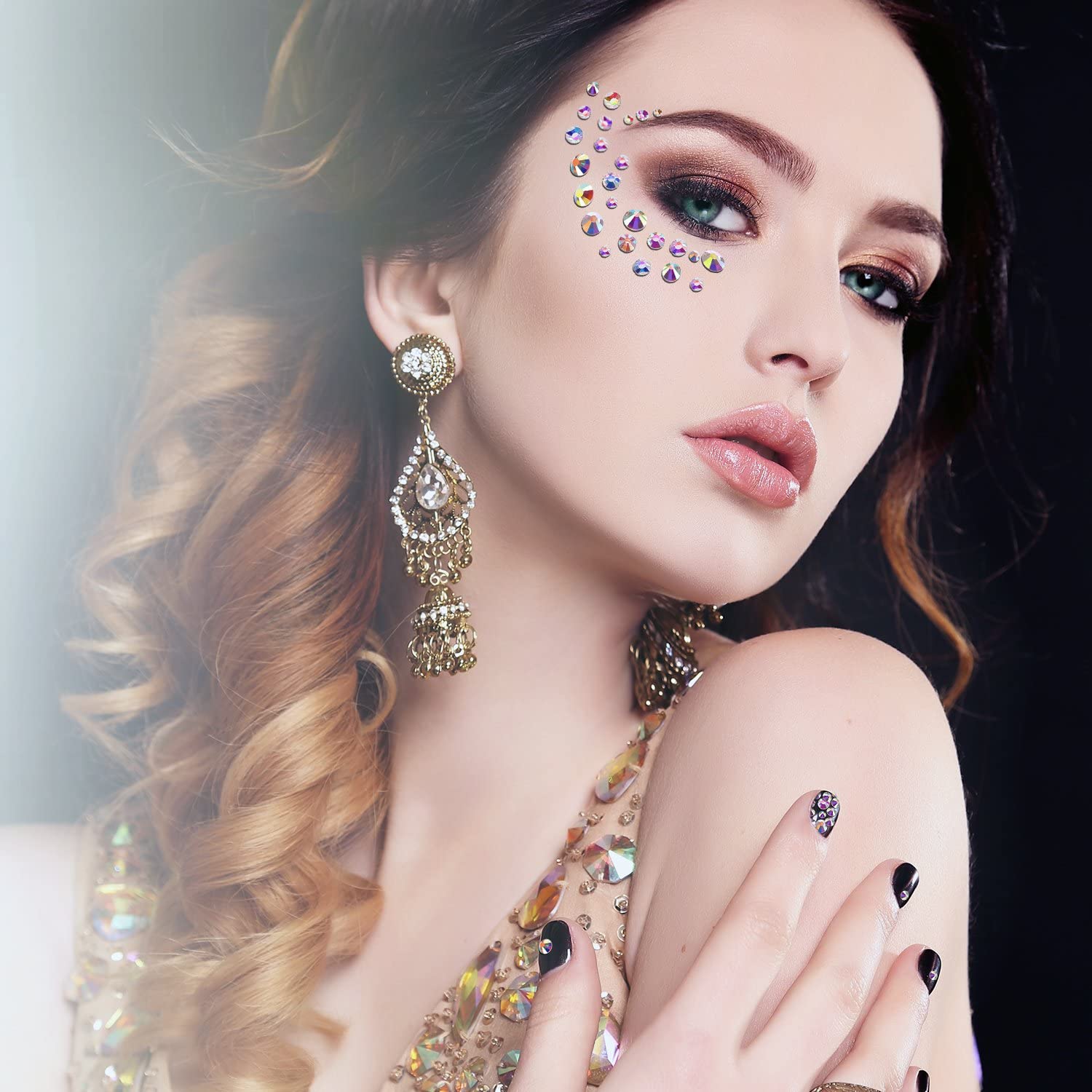 Đá kim cương mặt sau phẳng