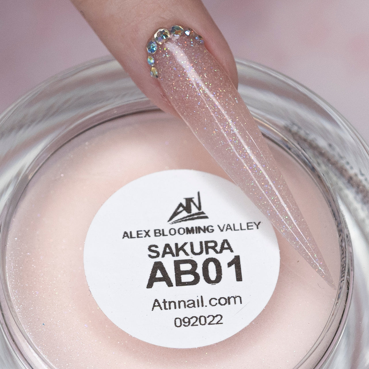 Alex Blooming Valley Nude Acrylic Powder – Set AB 18 Colors