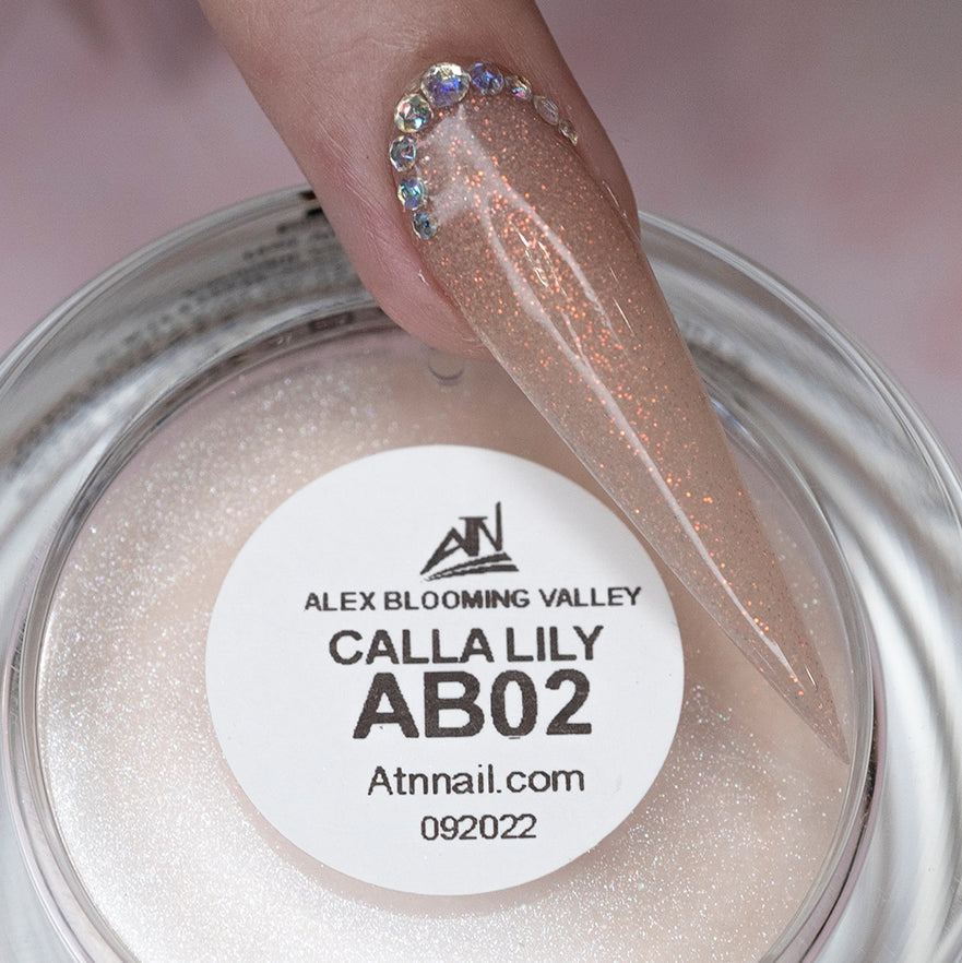Alex Blooming Valley Nude Acrylic Powder – Set AB 18 Colors
