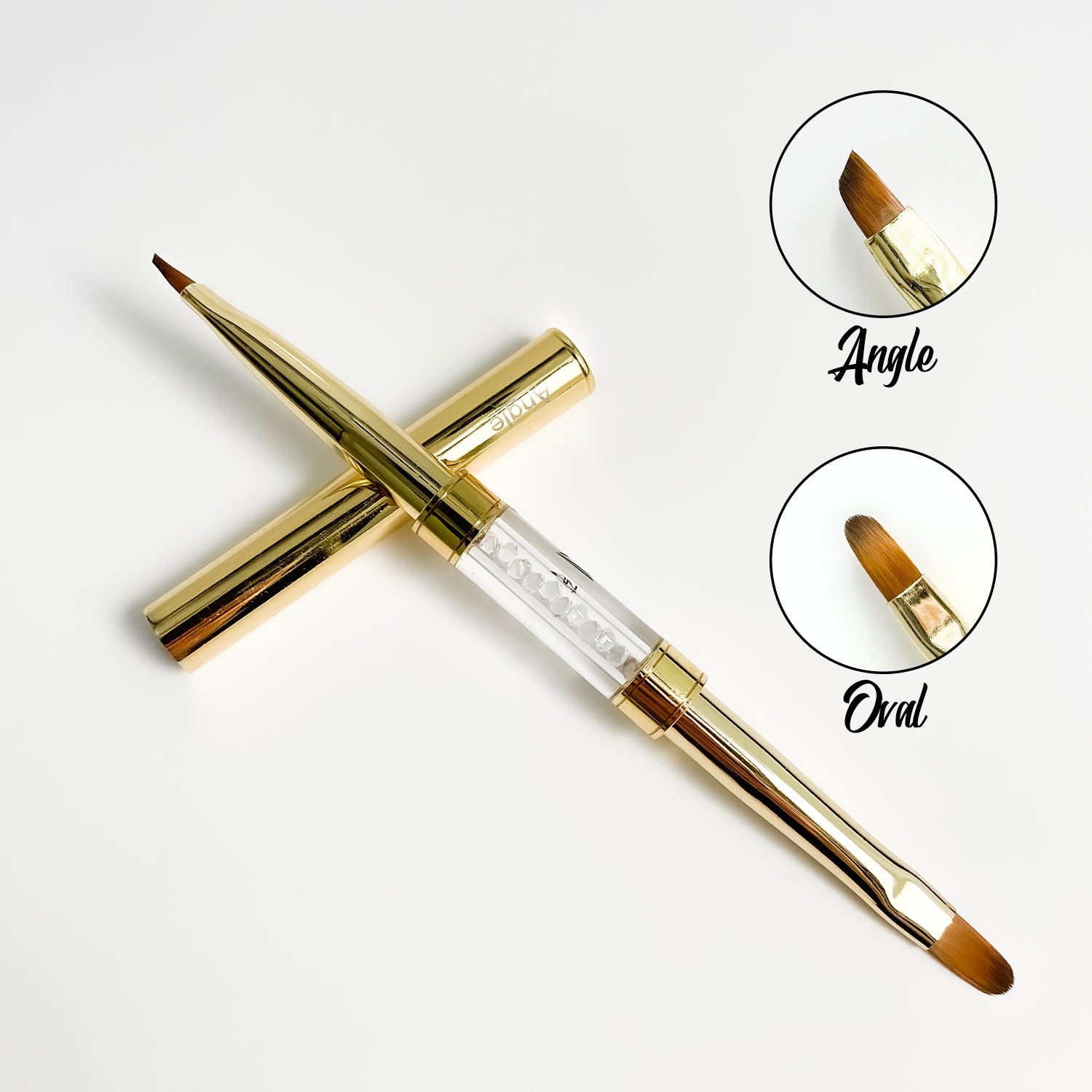 ATN Angle & Oval Nail Art Brush