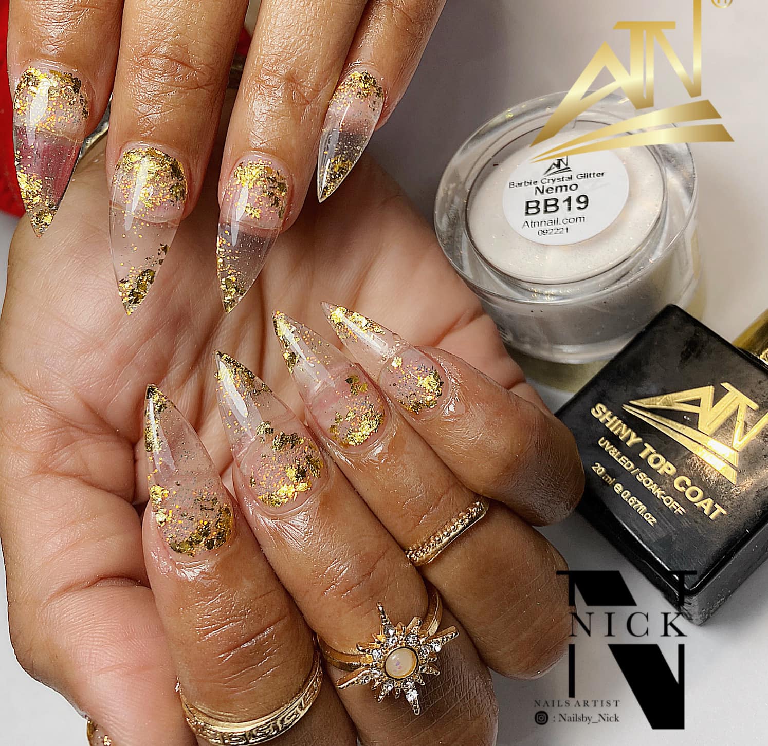 Foil Nails In Bottle
