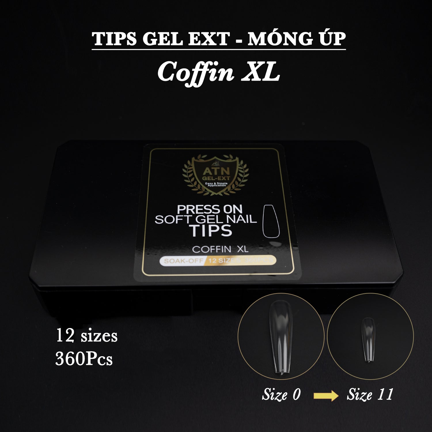 Hộp đầu típ ATN Gel-X