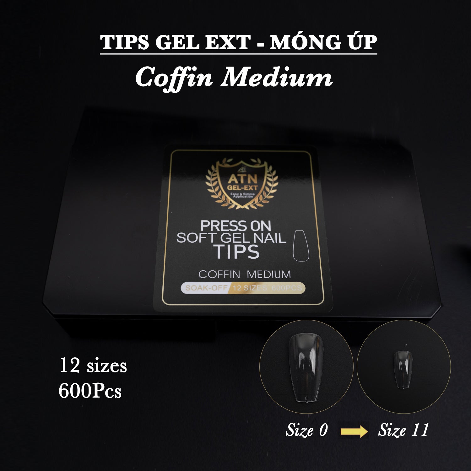 Hộp đầu típ ATN Gel-X