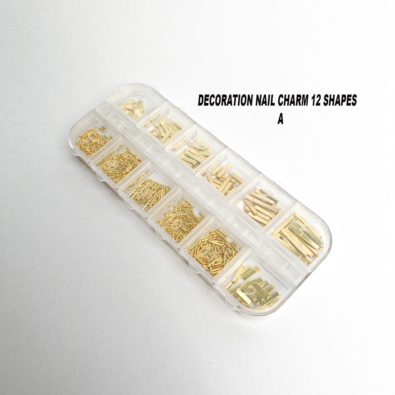 TRANG TRÍ NGHỆ THUẬT MÓNG TAY - 12 HÌNH DẠNG CHARM