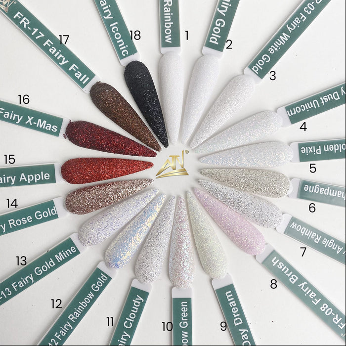 FR - Fairy Collection - Sugar Glitter - 18 Colors - 1/2 oz