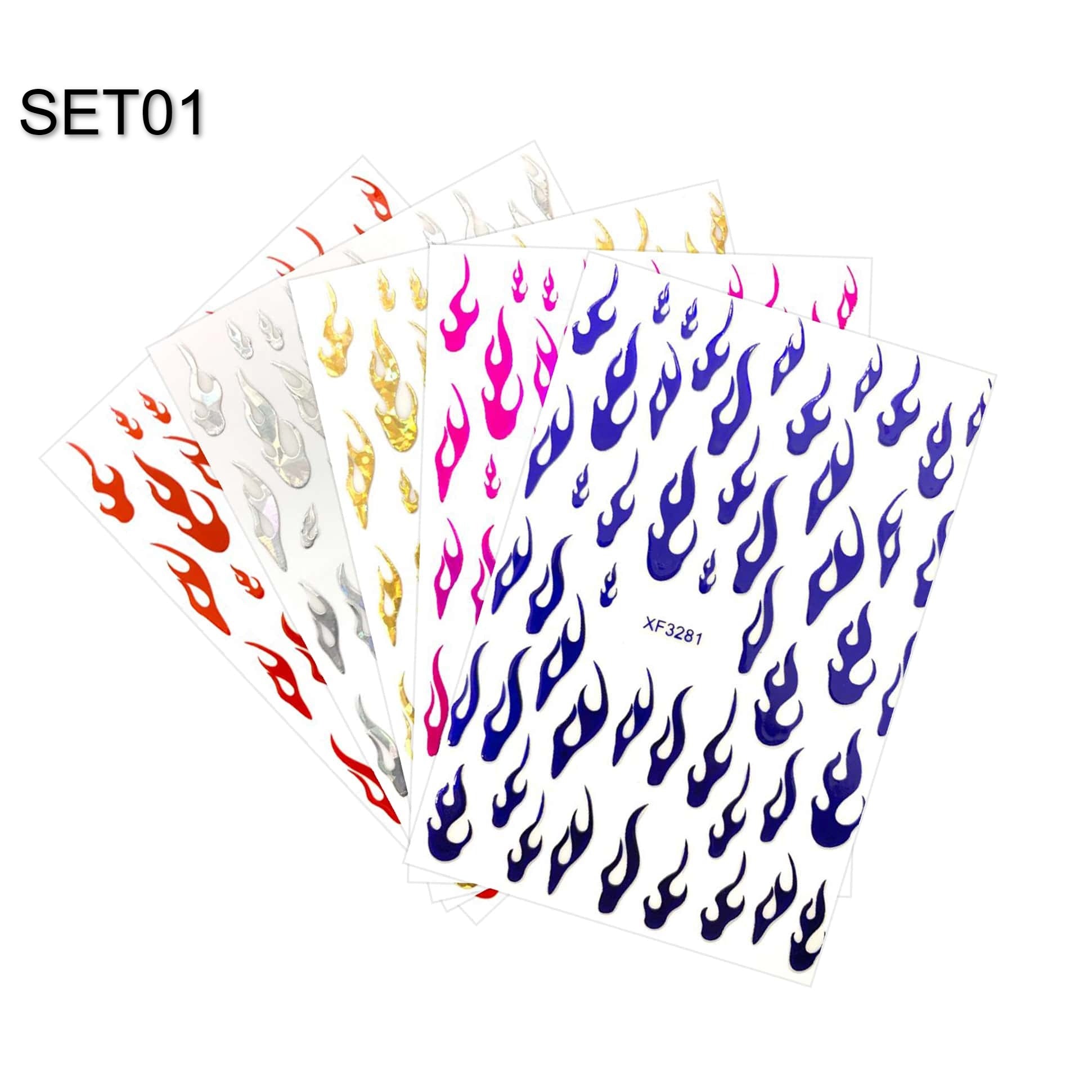STICKER - FIRE | SET 5 PCS