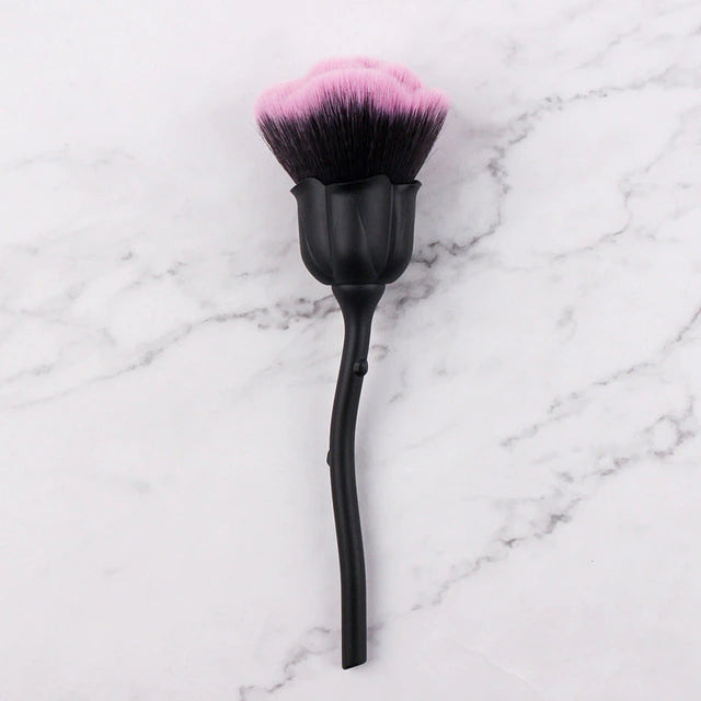 CLEANING BRUSH - NAIL DUST REMOVER - ROSE STYLE