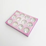 GLITTER – SEQUINS STAR PALETTE WHITE