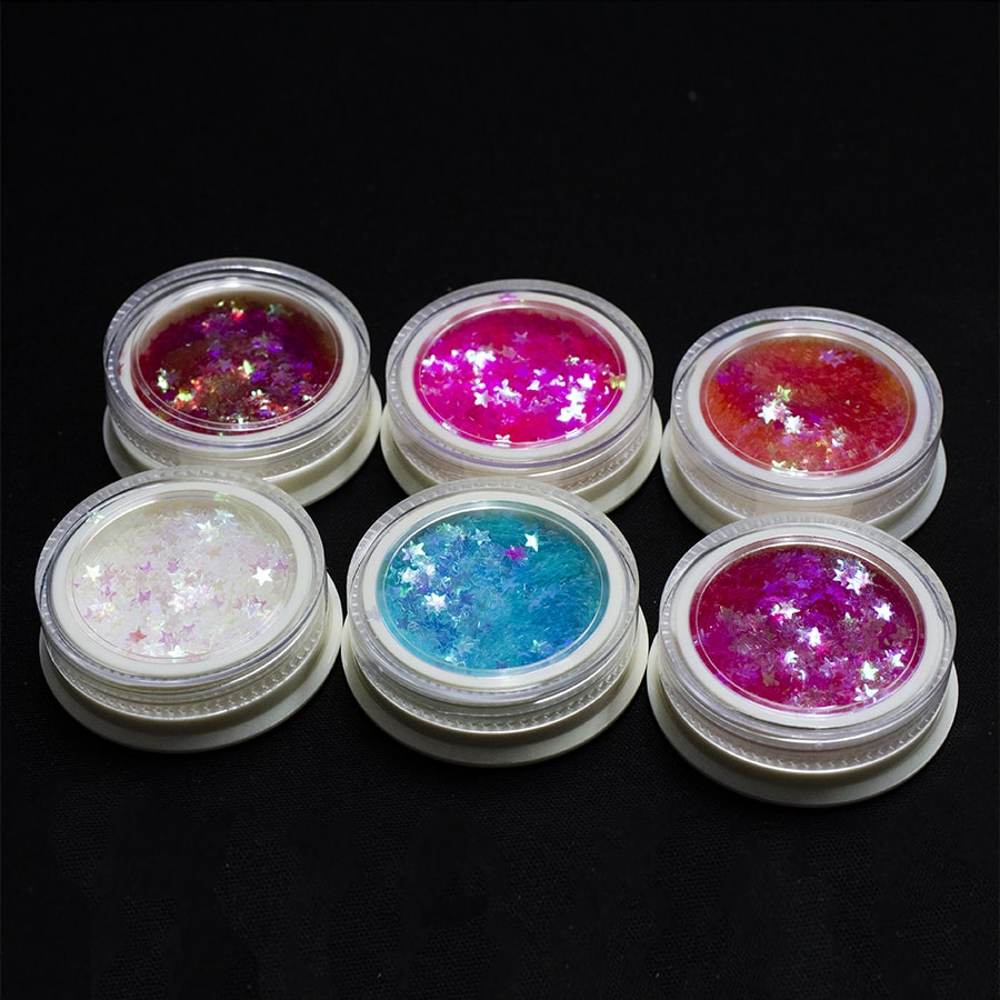 Glitter – STAR CHUNKY HOLOGRAPHIC FLAKES