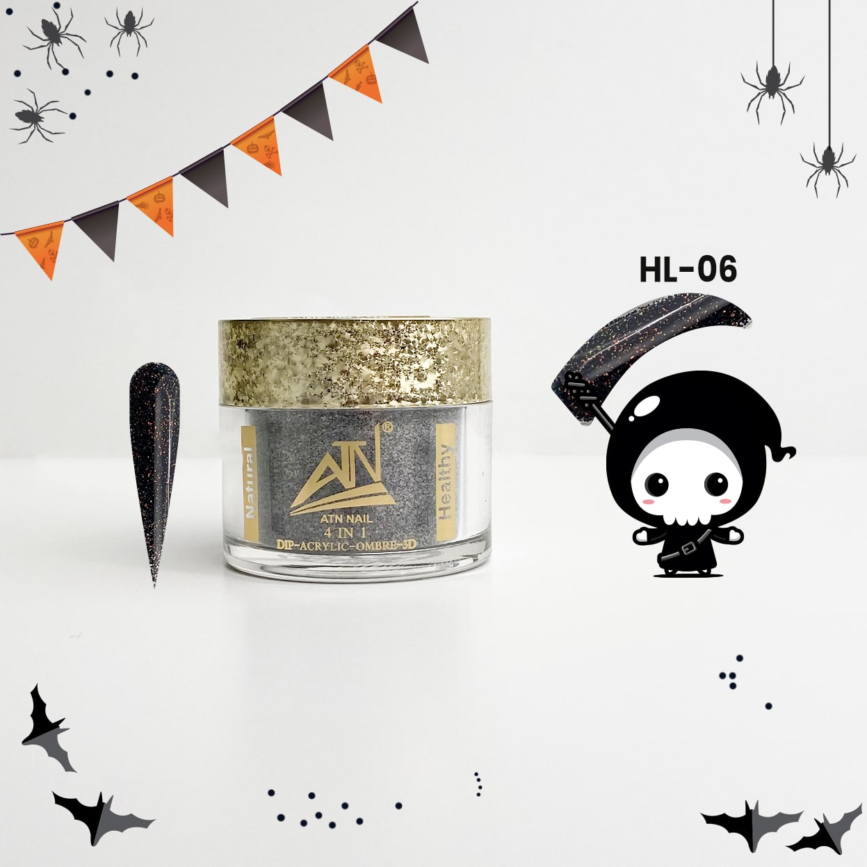 BỘT LẤP LÁNH HALLOWEEN | 2 OZ