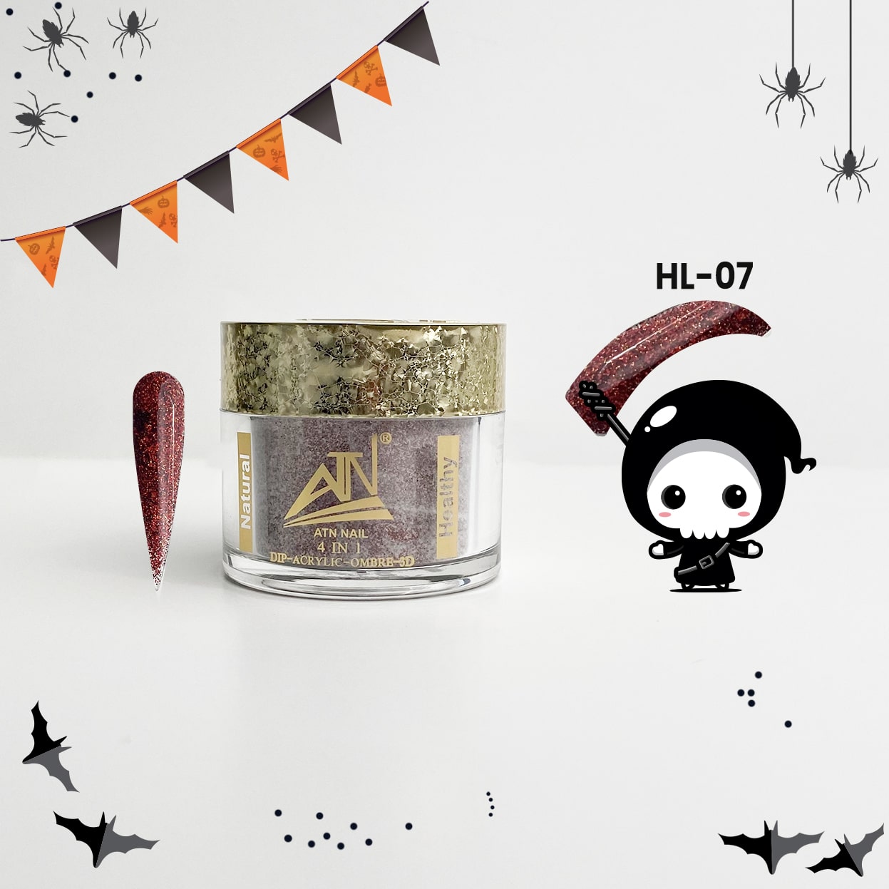 BỘT LẤP LÁNH HALLOWEEN | 2 OZ