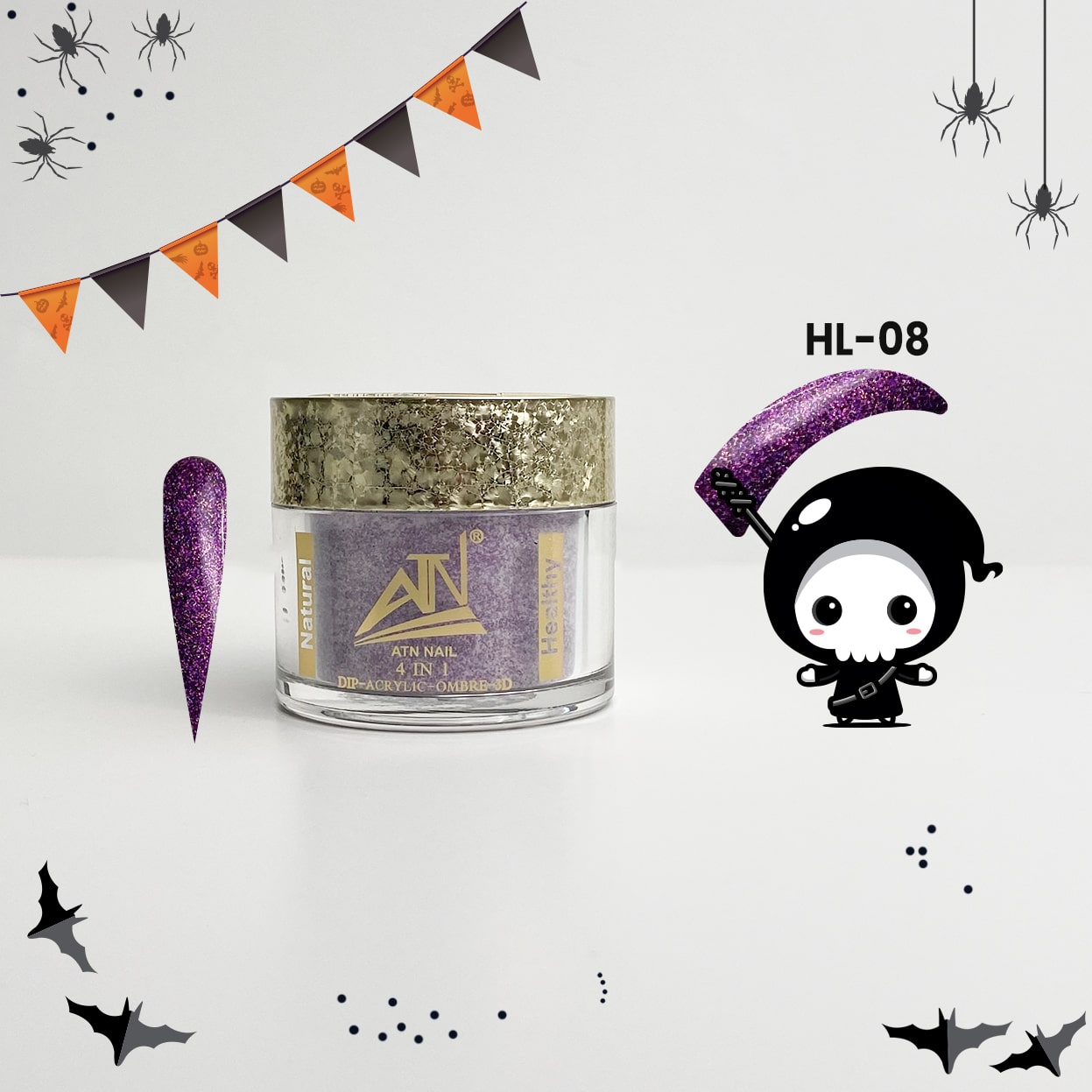 BỘT LẤP LÁNH HALLOWEEN | 2 OZ