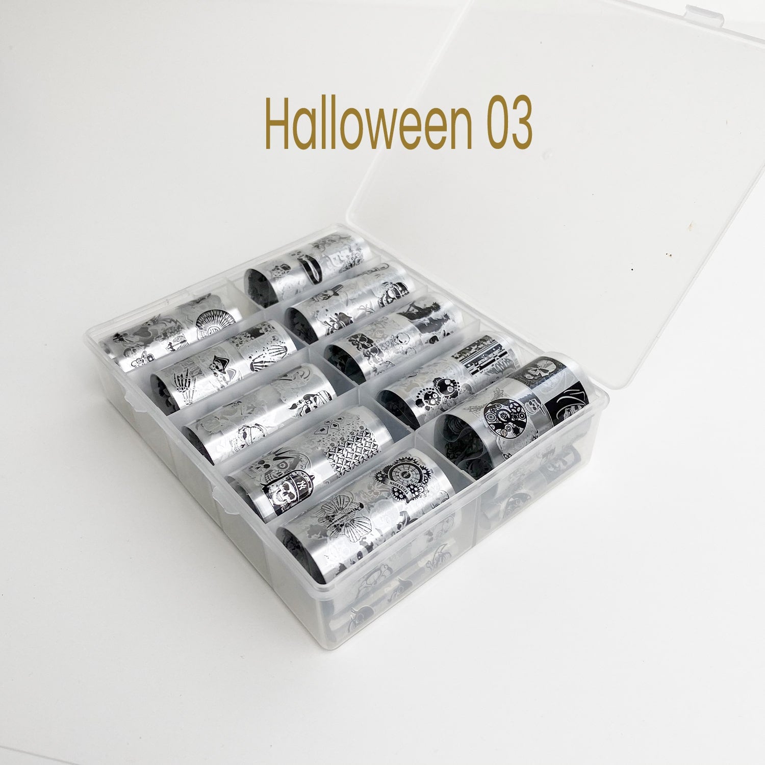 GIẤY DÁN CHUYỂN KIM LOẠI - HALLOWEEN 