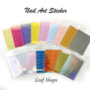 STICKER - LEAF SHAPE | SET 16 PCS