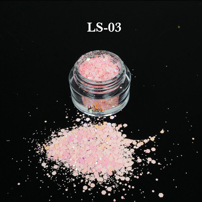 VALENTINE GLITTER - LOVELY SAND | 0.25 oz