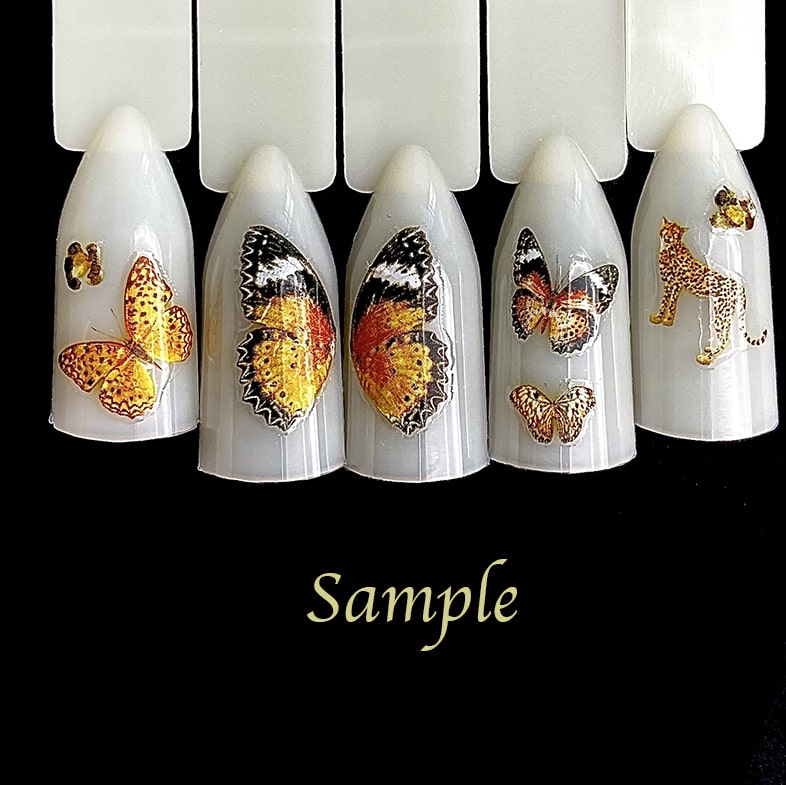 STICKER - LEOPARD BUTTERFLY | 1 PCS