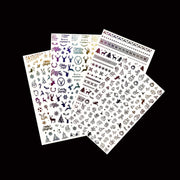 STICKER - CHRISTMAS HOLOGRAPHIC | SET 4 PCS