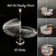 Nail Tip Sample Display Stand (60–120 Sticks)