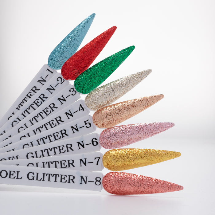 NOEL GLITTER - COLLECTION 8 COLORS | 0.5 OZ