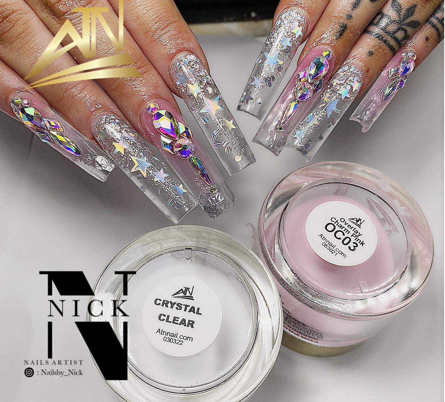 Crystal Clear Acrylic Powder