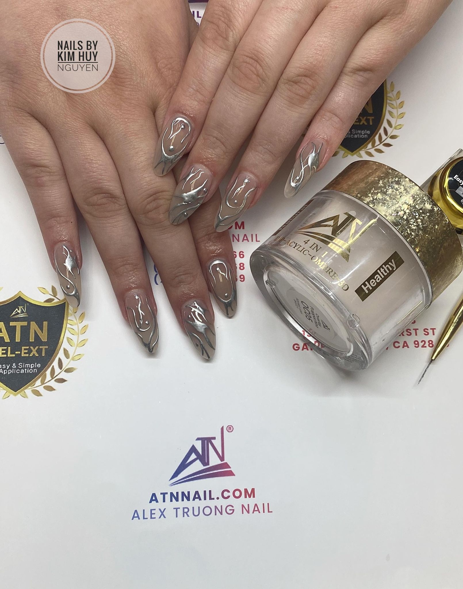 Light Overlay Acrylic Powder - Set OC 15 Colors