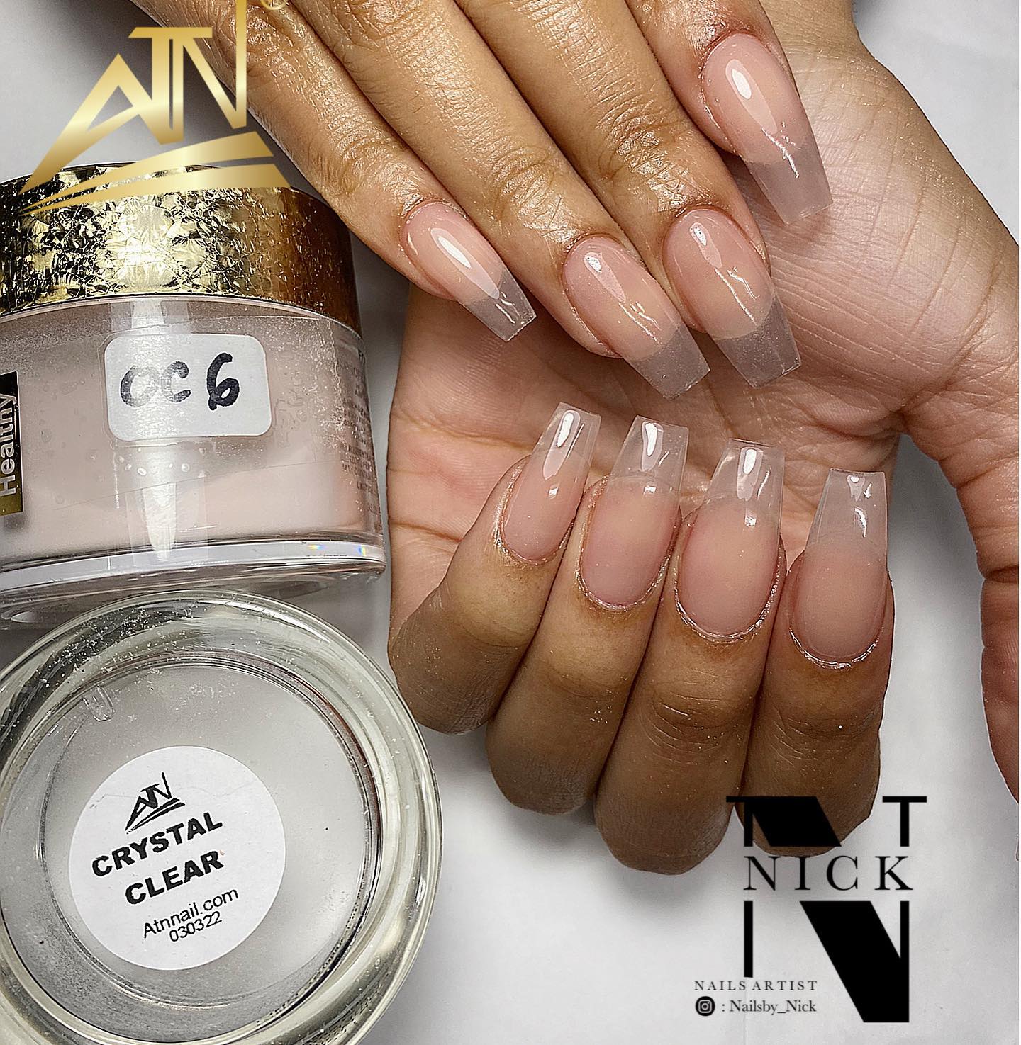 Crystal Clear Acrylic Powder