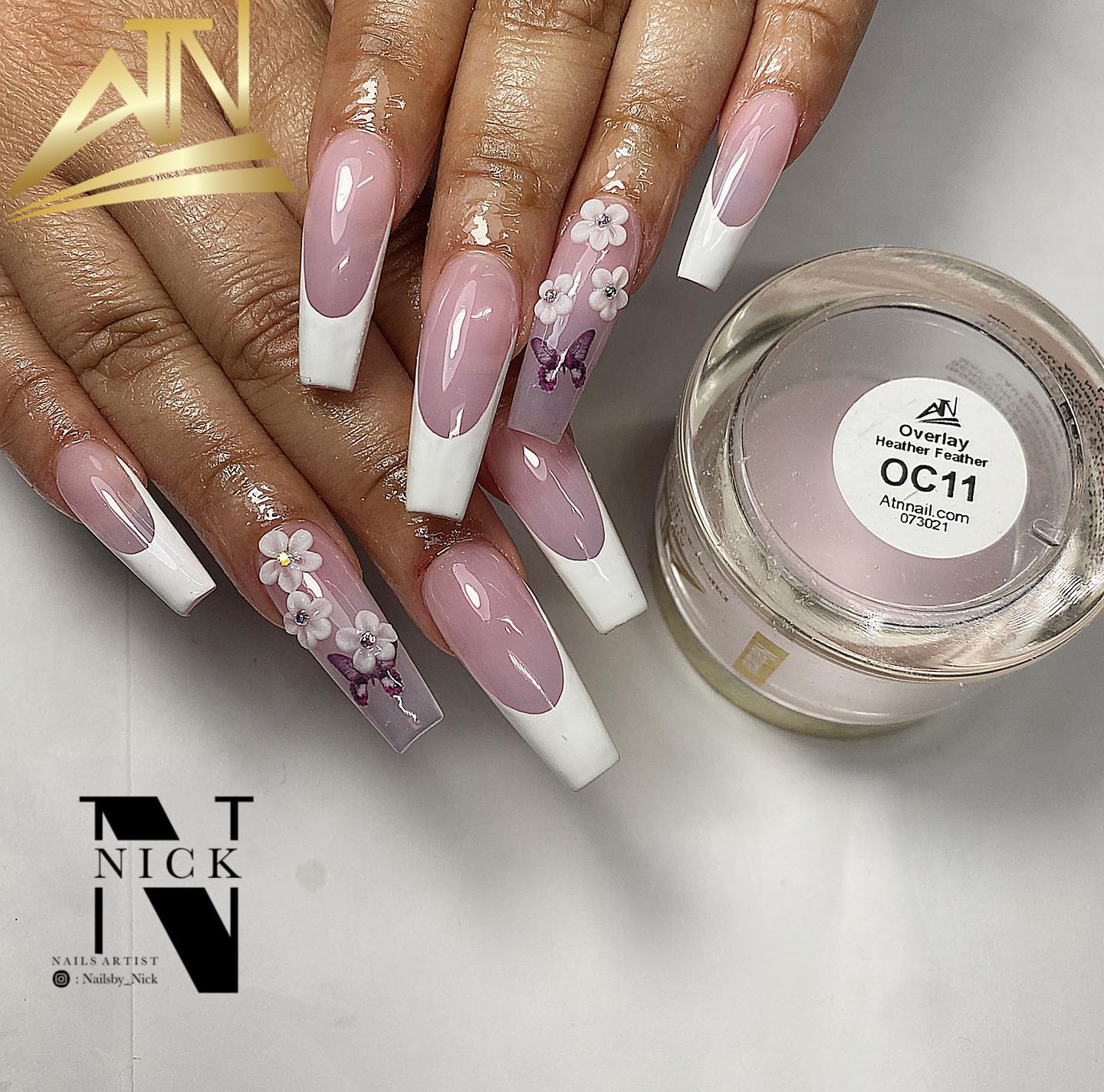 Light Overlay Acrylic Powder - Set OC 15 Colors
